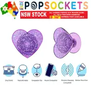 PopSockets Pop Socket Iridescent Dreamy Heart Phone Stand Holder Mount