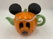 Disney Ceramic 7.5in Halloween Mickey Teapot CC01B53022