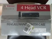 Emerson EWV401B VCR. New in box. 4 head 19 micron VHS player