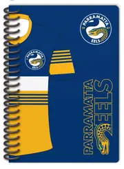 NRL NoteBook Pad - Set Of Two - Paramatta Eels - Rugby League