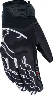 Bering Walshe, gloves women , color: Black/White , size: T9