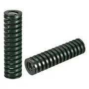 3D Printer Die Spring, 2pcs 27mm OD 100mm Long Spiral Stamping Compression Green