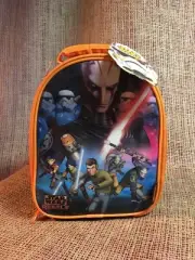 “Star Wars Rebels” Insulated Lunchbox by Thermos Orange & Black, New With Tag