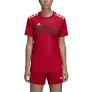 Adidas Campeon 19 Red Soccer Jersey Maillot Climalite Women's T-shirt XL NWT