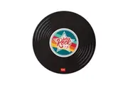 Legami PVC Mousepad Anti-Slip Computer Laptop Mouse Mat Pad Round Vinyl Black