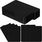 Lewtemi Trading Card Dividers 2.6 x 3.8 Inch Black Card Separators With Tabs for Storage Box, Baseball Games, Sports, Toy Cards, TCG, Folder Record (50 Pcs)