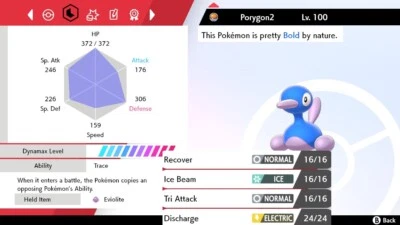 Pokemon Sword and Shield 6iv Shiny Porygon2 - FAST DELIVERY!