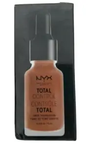 NYX Total Control Drop Foundation TCDF16 Mahogany New in box Sealed