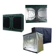 2x2x2m Heavy duty Mylar Grow Tent Grow room LED HPS/MH Grow Light Fan Set