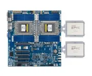 Gigabyte MZ71-CE1(rev. 3.x/4.x) Motherboard With 2xAMD EPYC 7713 CPU 2.0GHz