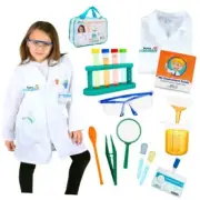 Science Kits for Kids w/Kids Lab Coat for Ages 5-8, Includes Science