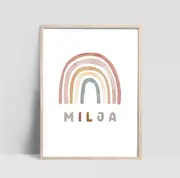 [Namly Design] Poster - Rainbow / Personalised / 02