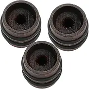 SWOOMEY Rosewood Guitar Knobs Set of 3 Volume Tone Control Knobs for Electric Guitars and Bass Easy to Use