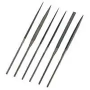 NEW GENERAL TOOLS S476 SWISS 6 PIECE NEEDLE FILE SET
