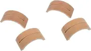 2Pcs Retro Round Fan Holder Semicircle Bracket Rack for Home Decor Creative Display Stand for Traditional Folding Fans Versatile and Stable Design