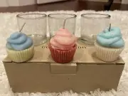 Gold Canyon Candles Cakebites Mini Cupcake Candles New in box