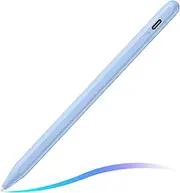 Stylus Pen for iPad (2025-2018) with Fast Charge Palm Rejection,FOJOJO Active Pencil for iPad10/9/8/7/6th,11th A16,Pro 11/13 M4,Air 11/13 M2/M3,Pro12.9,Air 5/4/3rd,Mini 7/6/5