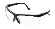 Honeywell Uvex Genesis Wraparound Safety Glasses Black Plastic - S3200