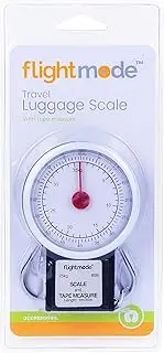 [Flightmode] Portable Mechanical Luggage Fishing Scale Travel Bag Baggage Weighing Tool 35Kg (Mechanical Luggage Scale)