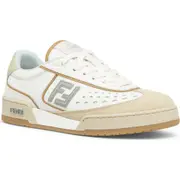 Fendi FF Match Sneaker in Ultrawhite/Sage/Linen at Nordstrom, Size 12Us