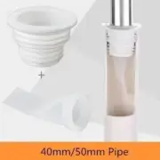 P-Trap Kitchen Sink Drain Retractable Deodorizing Filter Flexible Downspout Bath
