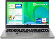 [acer] Aspire Vero AV15-51-75QQ Green PC | 15.6" FHD IPS Display | 11th Gen Intel Core i7-1195G7 | Intel Iris Xe Graphics | 16GB DDR4 | 512GB SSD | Wi-Fi 6 | PCR Materials | Windows 11 Home, Gray