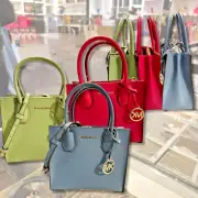 Michael Kors Medium PVC or Leather Satchel Messenger Crossbody Bag Handbag Purse