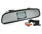 Elinz 4.3" Colour Digital TFT LCD Screen Car Rearview Mirror Monitor Reversing Camera