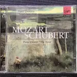 MOZART莫札特-鋼琴四重奏/單簧管三重奏「九柱球」& SCHUBERT舒伯特-鋼琴五重奏「鱒魚」早期荷蘭版2CD