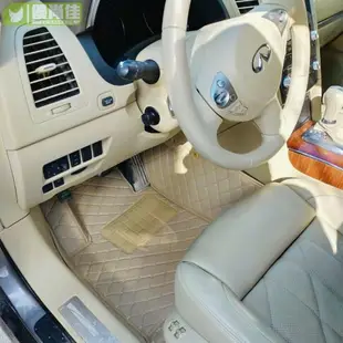 適用福特 Ford Tierra 專用全包圍皮革腳墊 包覆式汽車腳踏墊 隔水墊 耐用