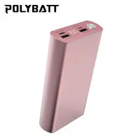 在飛比找金石堂優惠-POLYBATT 超大容量雙輸出行動電源－粉色 SP206－