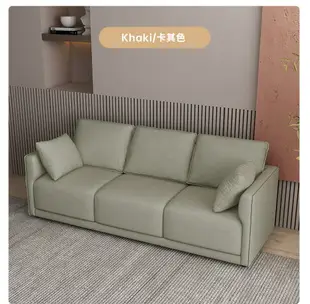 【品質保證】沙發 北歐科技布沙發小戶型三人簡約現代公寓客廳臥室雙人輕奢網紅布藝