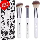 3Pcs Makeup Brush Set, Foundation, Concealer, Blusher, Kabuki Brushes