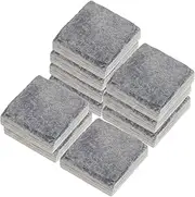 Toyvian 10Pcs Natural Fish Tank Rock Decoration Aquarium for Basking and Landscaping Turtle Tank Accessories Enhance Aquarium Beauty with Realistic Aesthetic