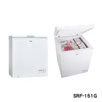 在飛比找蝦皮購物優惠-《好樂家》聲寶 SRF-152G上掀式150公升冷凍冷藏可切