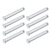 Clevis Pins (10mmx75mm) 8Pcs, Single Hole Flat Head Carbon Steel Fastener Pin...