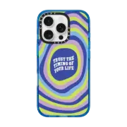 iPhone 16 Pro Impact Case MagSafe Compatible Trust the Timing Phone Case by Quotes by Christie