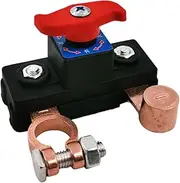Battery Cut Off Control | 12V 24V Auto Battery Quick Disconnect Control | Heavy Duty Safety Equipment Anti Leakage for Truck, Motorboat, Yacht, Boat