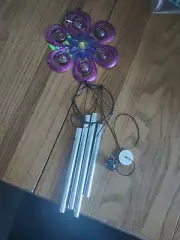 Purple Flower Windchime