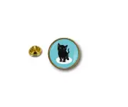 pins pin's flag national badge metal lapel hat button vest cat
