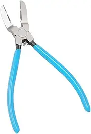 1Pc/2Pcs Panel Clip Pliers Adjustable Push Pin Pliers Spring Loaded Automotive Snap Portable Trim Clip Removal Tool Multifunctional Plastic Rivet Remover Tool for Car(1,blue)
