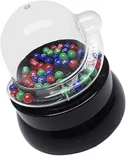 Generic Shaker Dispenser Lucky Number Picking Machine Game Machine Electric Jackpot Machine Trucks Mini Game Mixer Jumbo Builder Grabber Machine Mini Machine Machines Car Black Pp Material