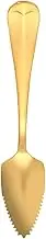 Grapefruit Spoons,Stainless Steel Grape Fruit Spoon with Serrated Edge - Fashionable Silverware Kitchen Tool for Kiwi, Dessert, Citrus Fruit