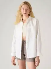 Athleta Retreat Linen Top S Small | Calla Lilly #850931 NEW