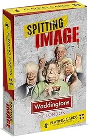 Spitting Image Waddingtons Number 1 Playing Cards Game