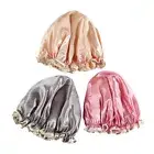 3 Pcs Bath Bathing Accessories Waterproof Shower Cap Thicken