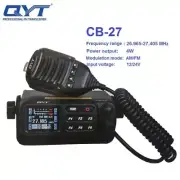 QYT CB-27 Walkie Talkie 26.965-27.405MHz FM AM Mode Citizen Band Radio Shortware