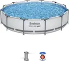 Steel Pro MAX Above Ground Pool Set 4.27m x 84cm Durable Frame Family Pool