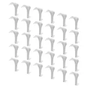 30 Pcs Silver Picture Hooks Gallery Hanging Photographic Work