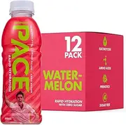 Pace Rapid Hydration – Watermelon – Natural and Zero Sugar – 12 x 500mL Bottles